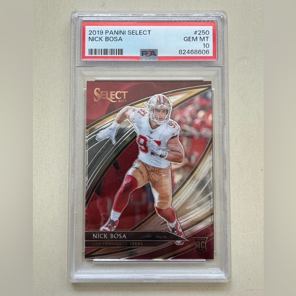 2019 Nick Bosa Select Field Level #250 PSA 10 49ers